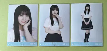 노기자카46 브로마이드 카이베 아카리 카가와 라이브 T셔츠 3종 컴프