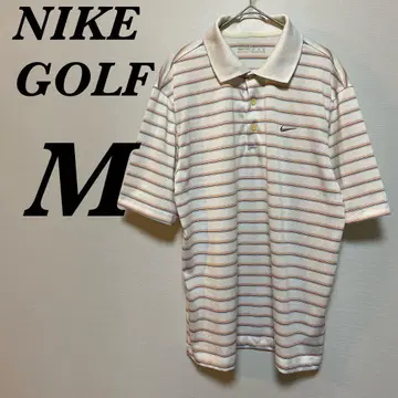 NIKE 나이키 골프웨어 반팔 피케 셔츠 보더 M
