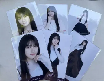 노기자카46 카와사키 사쿠라 카가와 라이브 t셔츠 사복 비대칭 브로마이드