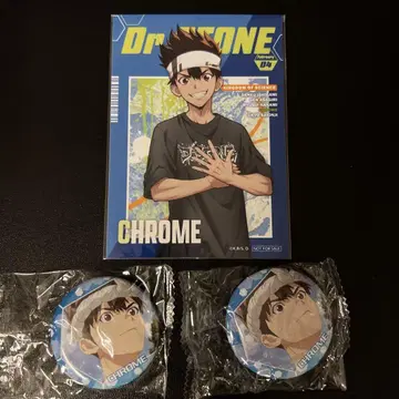 Dr.STONE 닥터 스톤 시부야 특전 장면 사진 캔뱃지 2 크롬