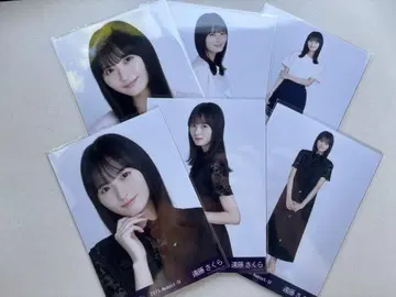 노기자카46 엔도 사쿠라 카가와 라이브 t셔츠 사복 비대칭 브로마이드
