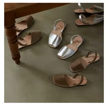 PONS 아바르카 샌들 베이지 36