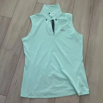 adidas 여성용 골프 슬리브리스 셔츠 민트 그린