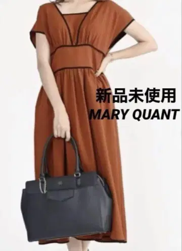 MARY QUANT 마리콴트 원피스 오렌지 M 택 포함 새상품