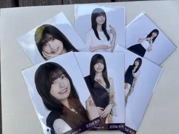 노기자카46 이오키 마오 카가와 라이브 t셔츠 사복 비대칭 브로마이드