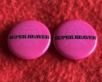 SUPER BEAVER 2개 세트 rsr 2025 캔뱃지 라이징