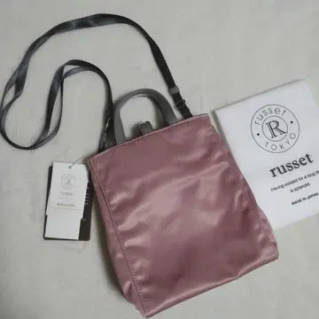 러셋 russet 스마트폰 숄더 토트백