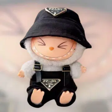 라부부 살로펫 옷 갈아입기 의상 로고 의류 햇 17cm