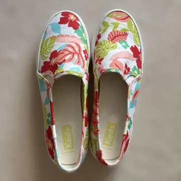 Keds 슬립온 트로피컬 패턴