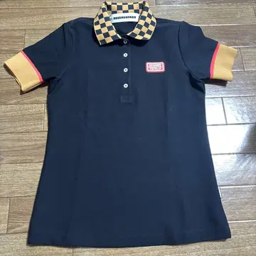 Decembermay 피케 셔츠 체커 패턴