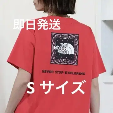THE NORTH FACE 반팔 티셔츠 S 사이즈 레드