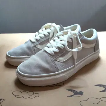 Vans 그레이 스웨이드 로우컷 스니커즈 US5