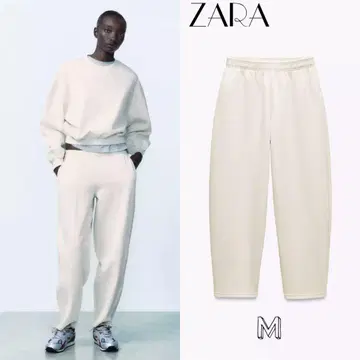 ZARA 캐럿 핏 스웨트 팬츠