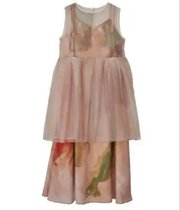 [거의 미사용] AMERI 3WAY MARGOT GEL ART DRESS
