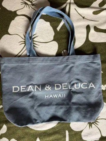 DEAN & DELUCA HAWAII 블루 토트백