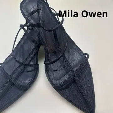 이번 시즌! Mila Owen 데님 샌들