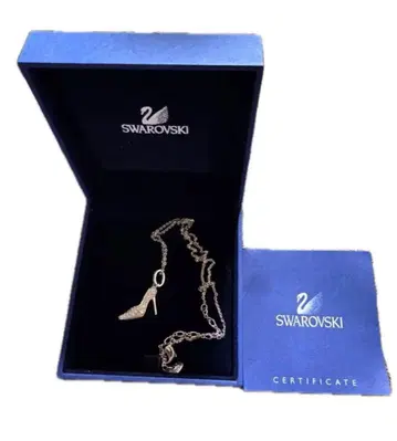 Swarovski 하이힐 목걸이