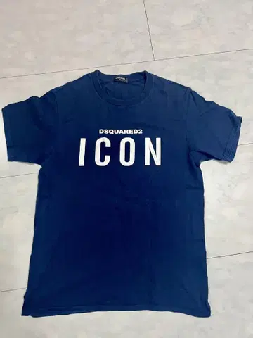 DSQUARED2 ICON 네이비 티셔츠 디스퀘어드 반팔