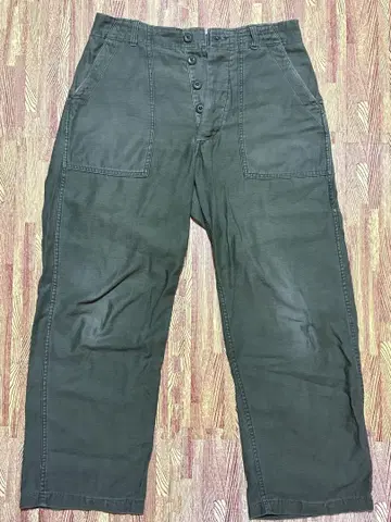 60s U.S.ARMY 실물 OG-107 베이커 팬츠 32 x 29 표기