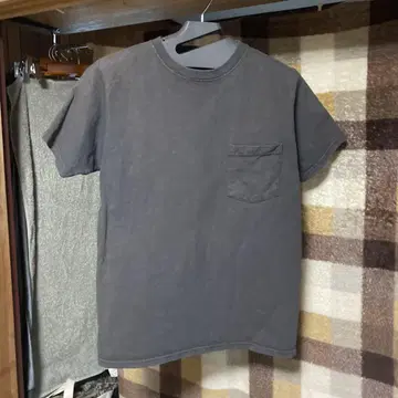[새상품급] USA제 흑먹색 페이드 Goodwear 티셔츠