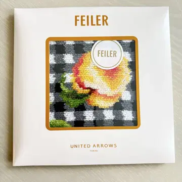 FEILER 유나이티드 애로우즈 별주 피치 손수건