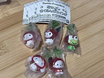산리오 캐릭터즈 사이좋은 체리 스윙 가챠가챠 캡슐 토이