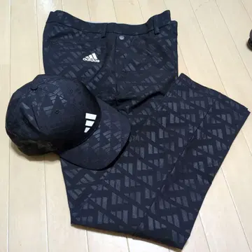 adidas 골프 팬츠와 캡 세트