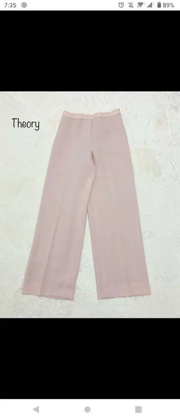 Theory CLASSIC CREPE WIDE PULL ON 와이드 팬츠