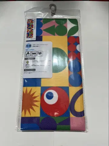 접촉 냉감 타월 30x100cm 컬러풀