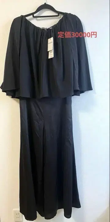 새상품 DRESSLAB 셋업 팬츠 쉬폰 블라우스 팔뚝 커버 L