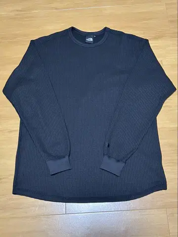 THE NORTH FACE 와플 롱T 속기모