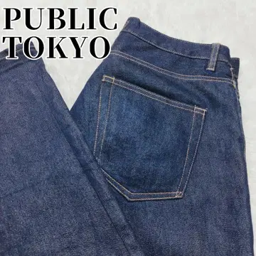 PUBLIC TOKYO 스트레이트 데님 퍼블릭 데님 HIROSHIMA