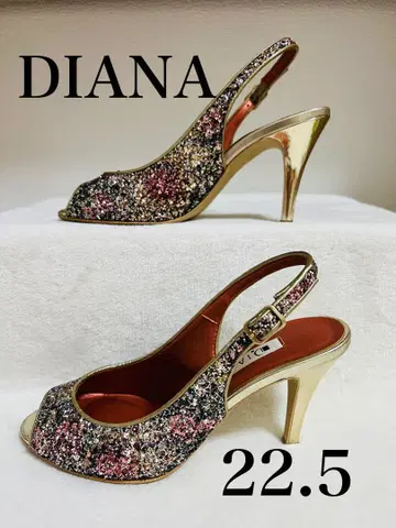 DIANA 슬링백 하이힐 22.5