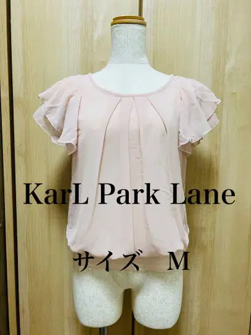 KarL Park Lane 반팔 블라우스 M 사이즈 핑크