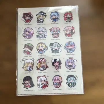 동방 project 클리어 파일 후모후모 봉제인형 시리즈 15주년