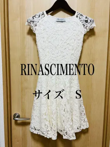 RINASCIMENTO 아이보리 레이스 미니 원피스 S