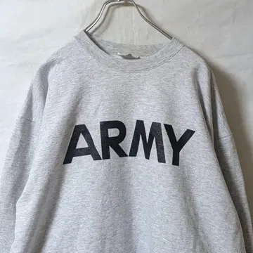 맨투맨 트레이닝복 밀리터리 NAVY 프린트
