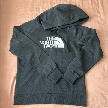 THE NORTH FACE 컬러 헤더드 플리스 후디 블랙