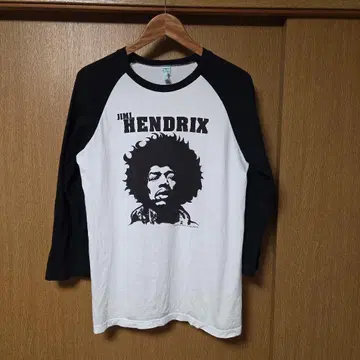 지미 헨드릭스 티셔츠 jimi hendrix 밴드 티 래글런