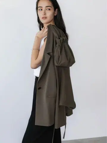 crewre 포켓터블 스트레치 자켓 카키 사이즈 2