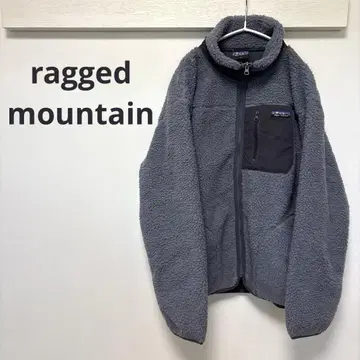 ragged mountain 레트로 플리스 자켓