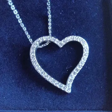 Swarovski 하트형 목걸이 스와로브스키