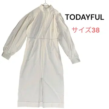 [TODAYFUL] 투데이풀 롱 원피스 타이트 긴팔 슬릿 M