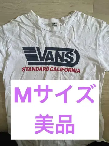 vans 스탠다드 캘리포니아 티셔츠 화이트 M