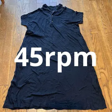 45rpm 포티파이브 블랙 블랙 원피스