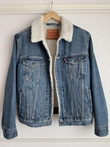 Levi's 보아 카라 데님 재킷