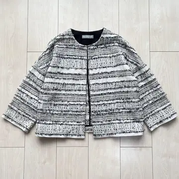 DAMAcollection 다마컬렉션 트위드 노카라 자켓