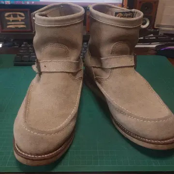 Chippewa 엔지니어 부츠 베이지 2014년 제조