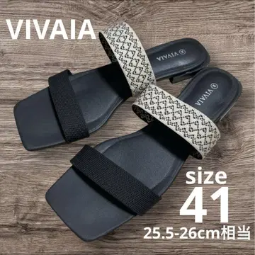 VIVAIA 비바이아 스퀘어토 슬라이드 샌들 41 사이즈
