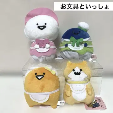 오문구와 함께 파스텔 단장 봉제 인형 4세트